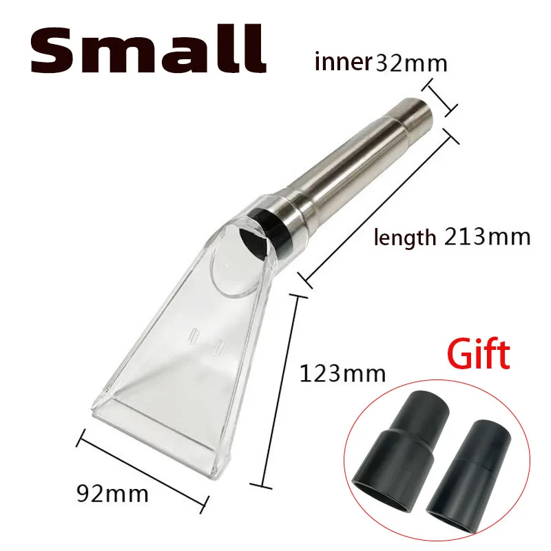 Carpet Vac Extractor Attachment-Tool - Cleaning Vacuum Clear For Upholstery Car Detailing Turn Shop Vac into an Extractor