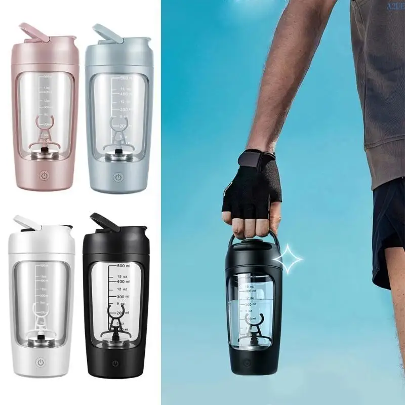 A2UE USB Rechargeable Portable Protein Mixer Electric 650ml for Shakes and