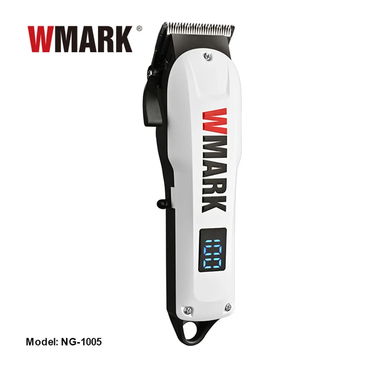 WMARK NG-1005 Men's Hair Clipper Professional Hair Clipper Cordless LED Display Low Noise Hair Cutting Machine for Men Barber