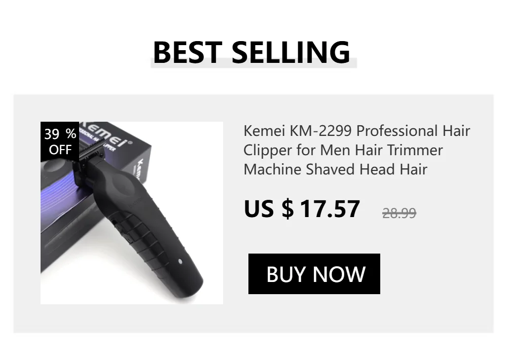 WMARK NG-1005 Men's Hair Clipper Professional Hair Clipper Cordless LED Display Low Noise Hair Cutting Machine for Men Barber