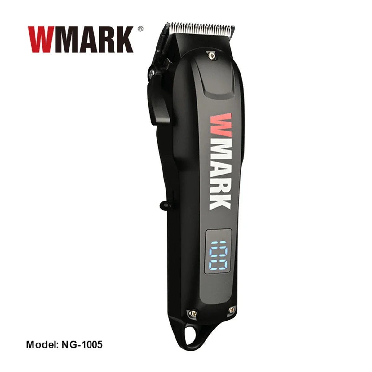 WMARK NG-1005 Men's Hair Clipper Professional Hair Clipper Cordless LED Display Low Noise Hair Cutting Machine for Men Barber