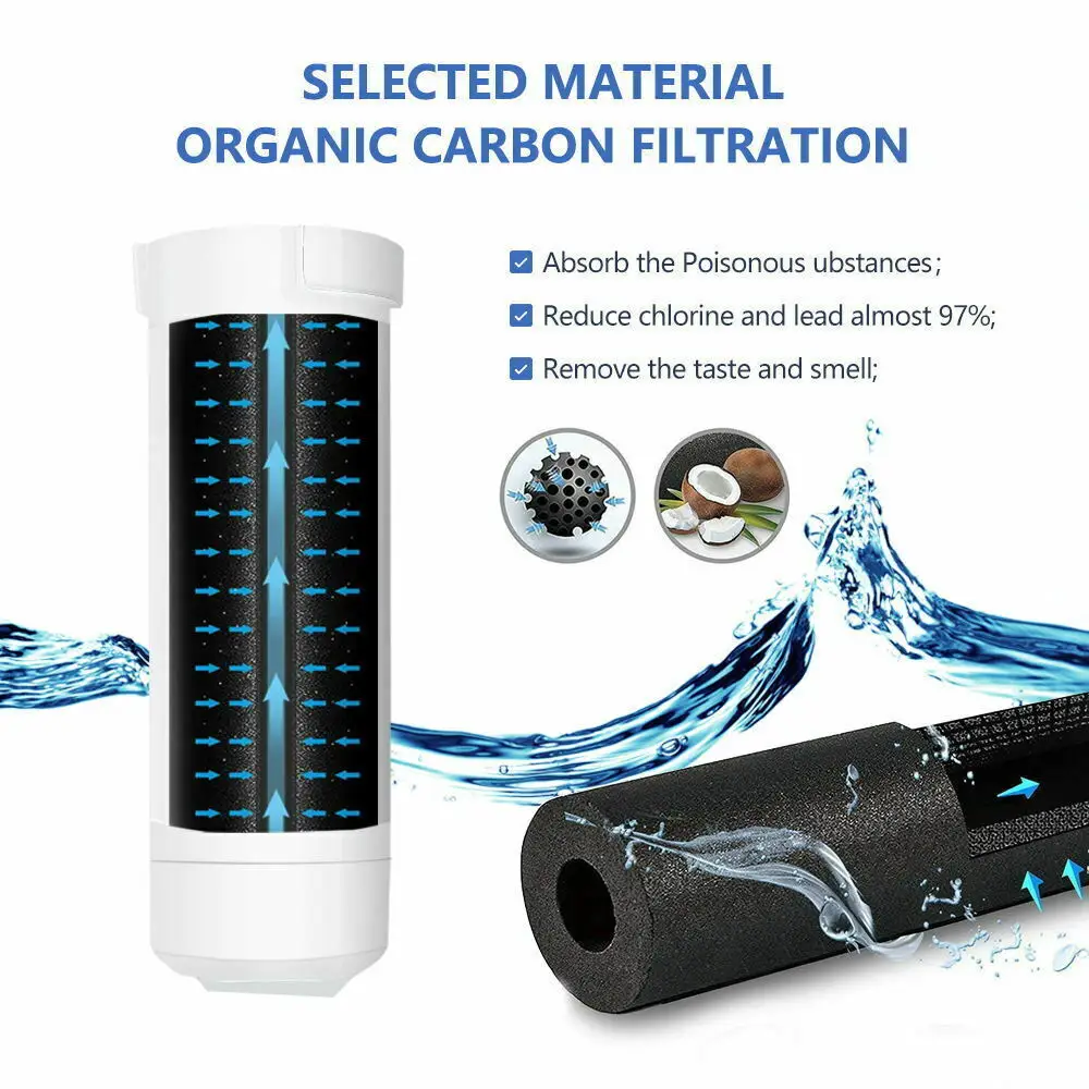 Replace GE XWF Refrigerator Water Filter For WR17X30702、Maxblue MB-F48、AQUACREST AQF-FF48、Crystala CF9
