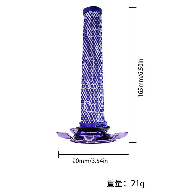 Filter for Dyson V8 Focus Upgraded Filter for Dyson V7 V8 New Version Cordless Vacuum V8 Animal Extra Vacuum SV25 SV37 Replaceme
