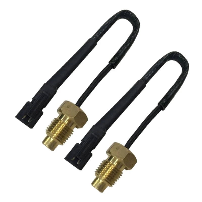 CPDD NTC 50k Motorcycle Water Temperature Meter Temp Probe Digital Temperature Transmitter SM-2A Plug Easy to install