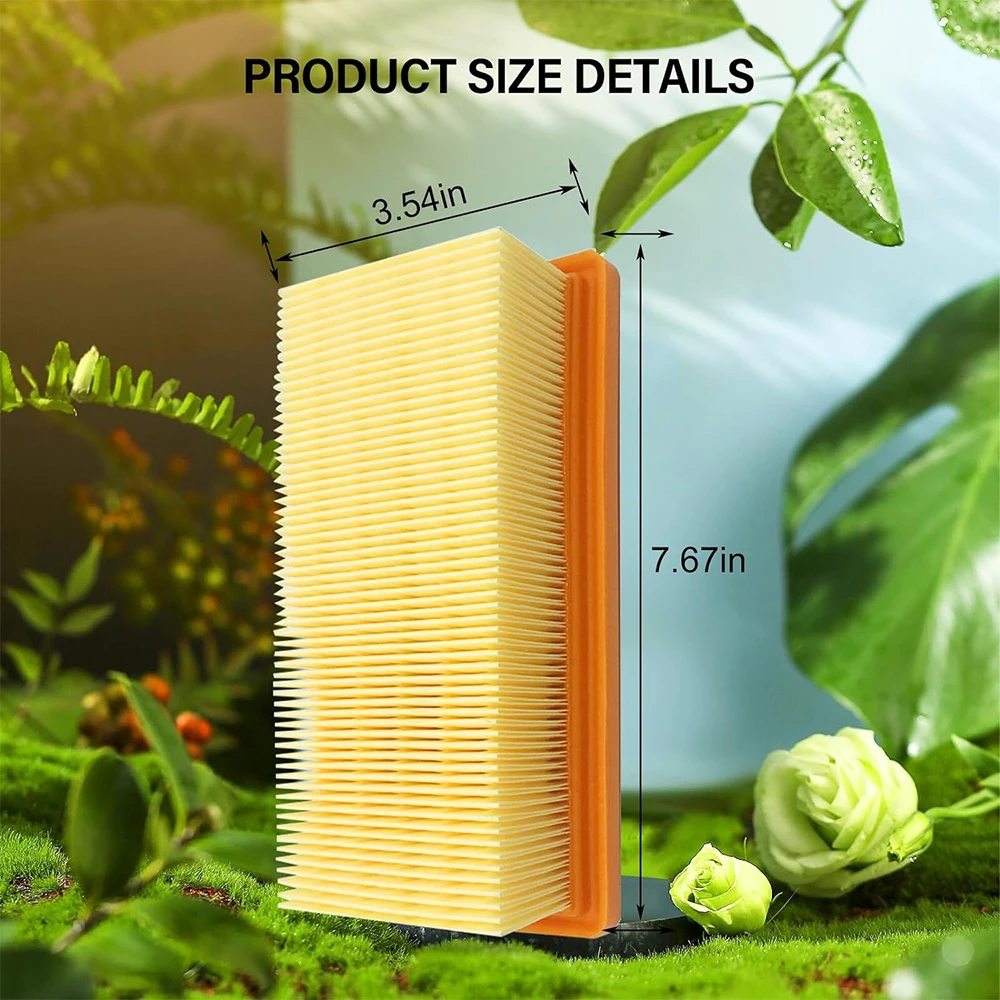 Filter for Kärcher AD2/AD2 Battery/AD3 Premium/AD4/AD4 Premium/AD3.200/AD3.000 Ash and Dry Vacuum Cleaner Replacement