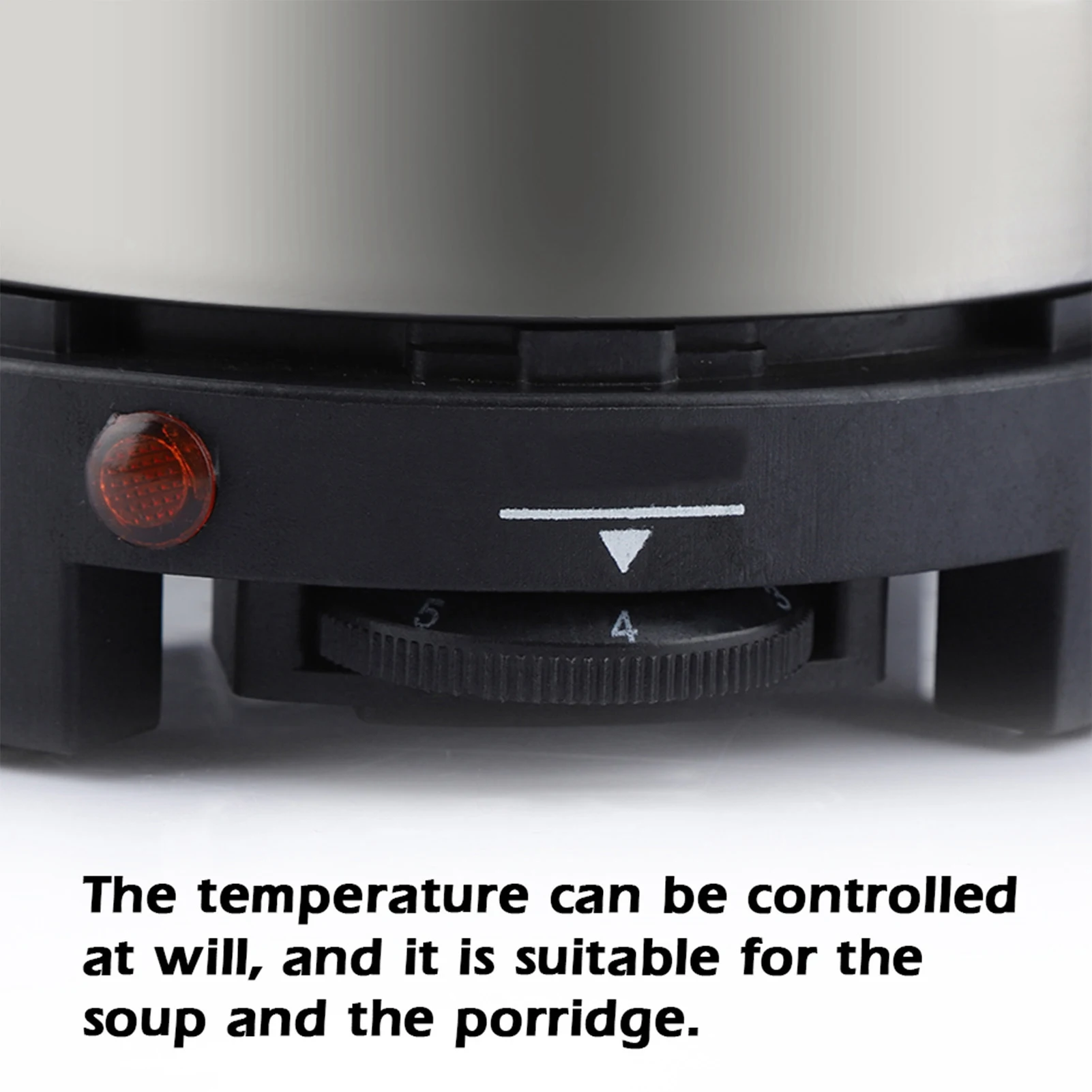 Portable 500W Electric Mini Stove Hot Plate Multifunction Home Heater (US Plug 110V)
