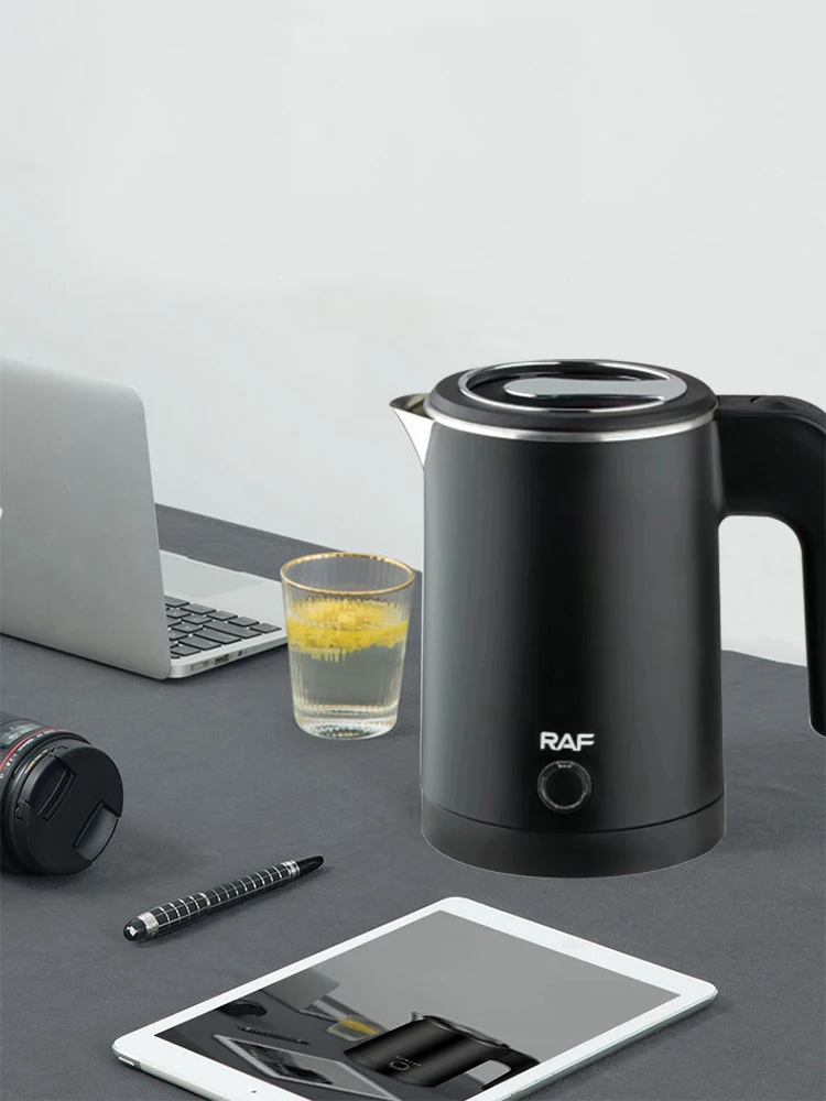 Travel Electric Kettle Tea Coffee 0.8L Stainless Steel Portable Water Boiler Pot For Hotel Family Trip Kitchen Smart Kettle Pot