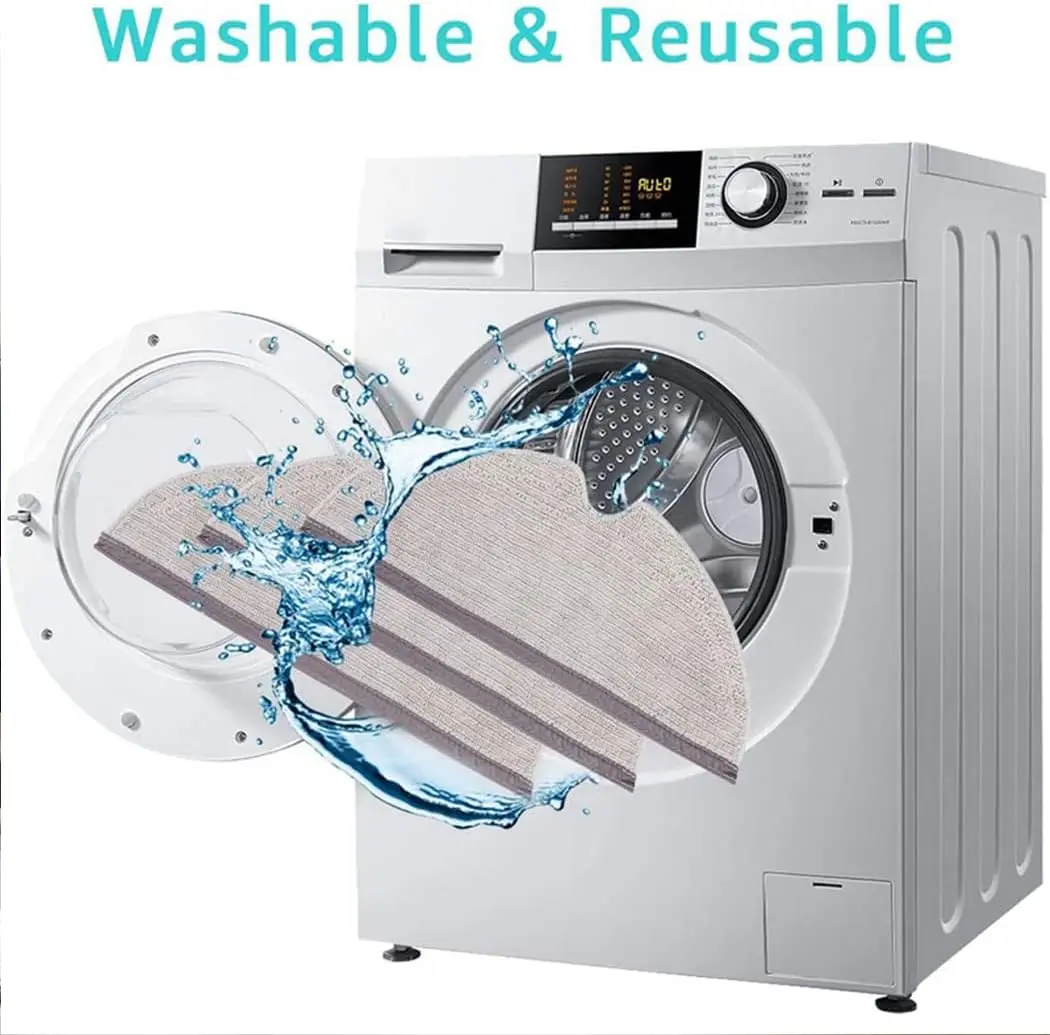 Full Coverage Mopping Cloths for Xiaomi Roborock S5 S50 S51 S55 S6 S6 MAXV S5 MAX Vacuum Cleaner