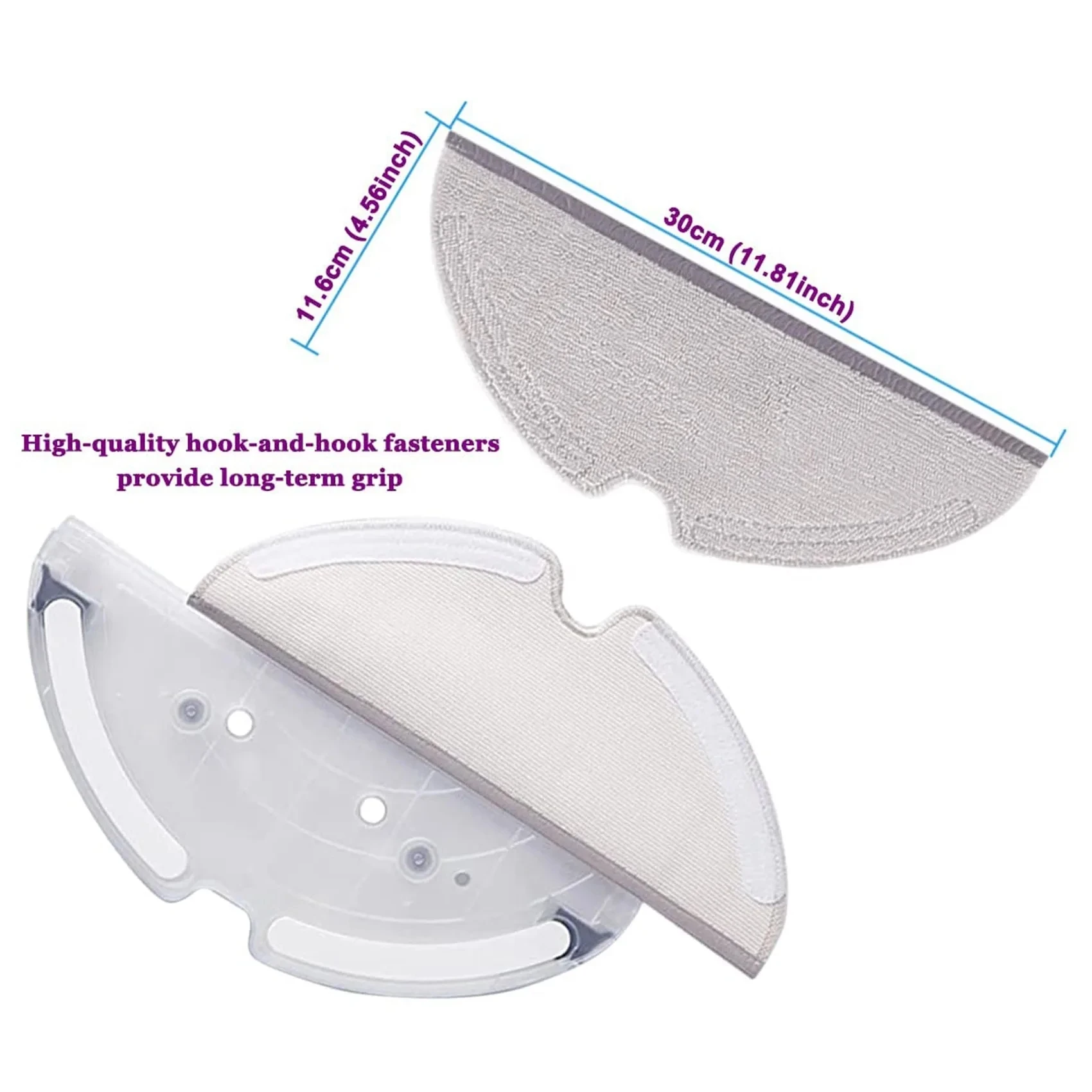 Full Coverage Mopping Cloths for Xiaomi Roborock S5 S50 S51 S55 S6 S6 MAXV S5 MAX Vacuum Cleaner