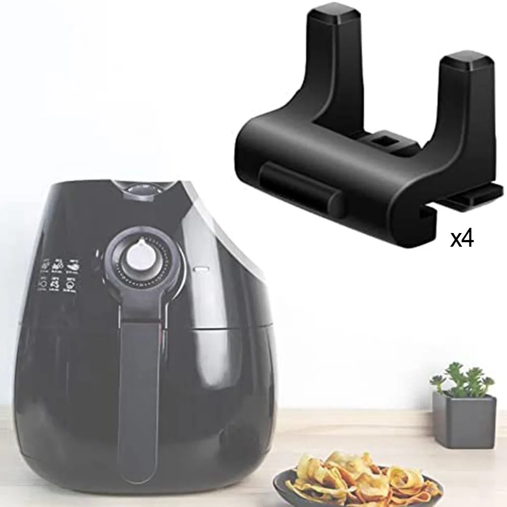 4PCS Air Fryer Rubber Bumpers Air Fryer Silicone-Case Parts For Instant Vortex Kitchen Gadget Sets Air Fryer Repalcement Parts