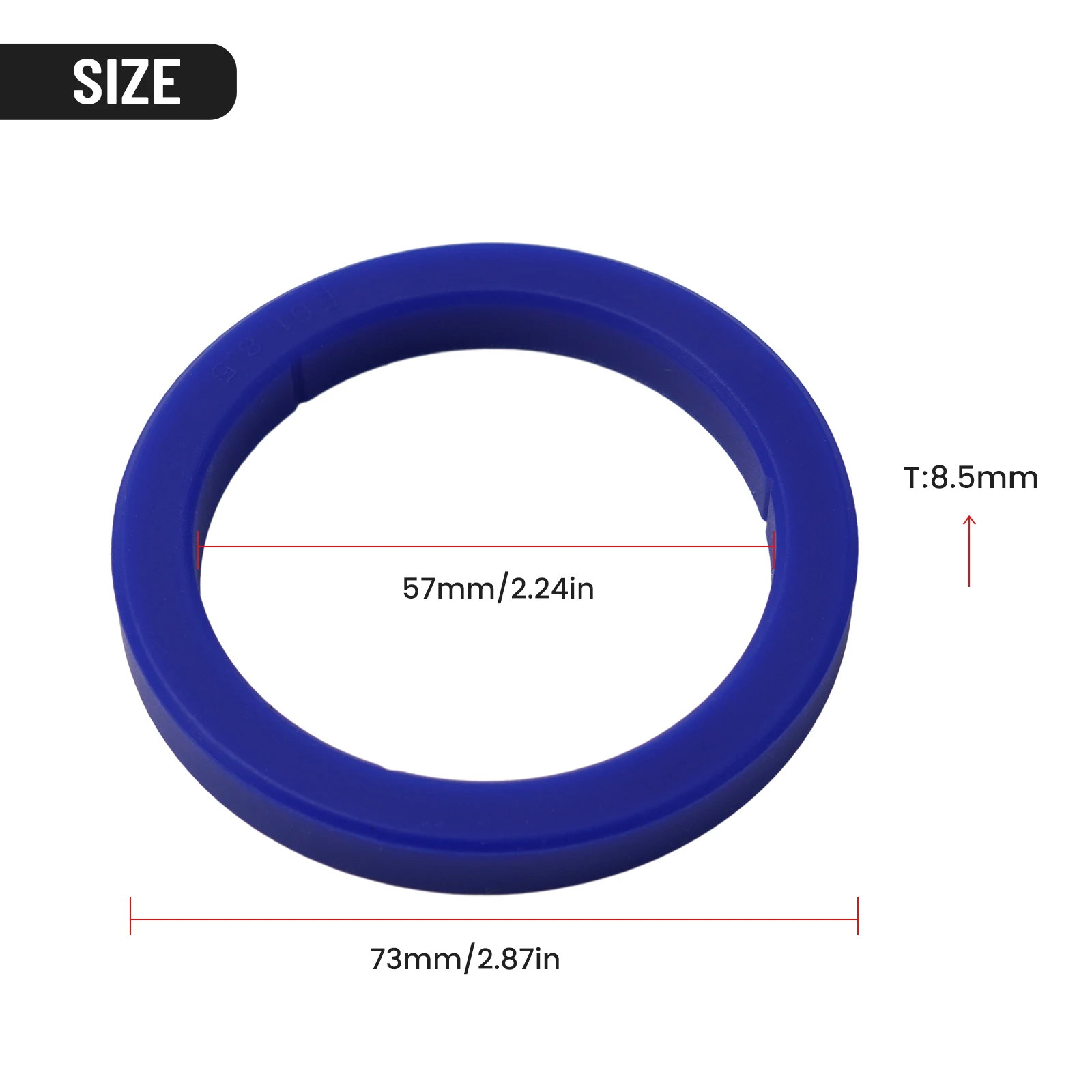 E61 Silicone Rubber Group Gasket 8.5mm Group Head Kit For Gaggia Coffee Machines Lid Sealing Ring Round Shape Washer
