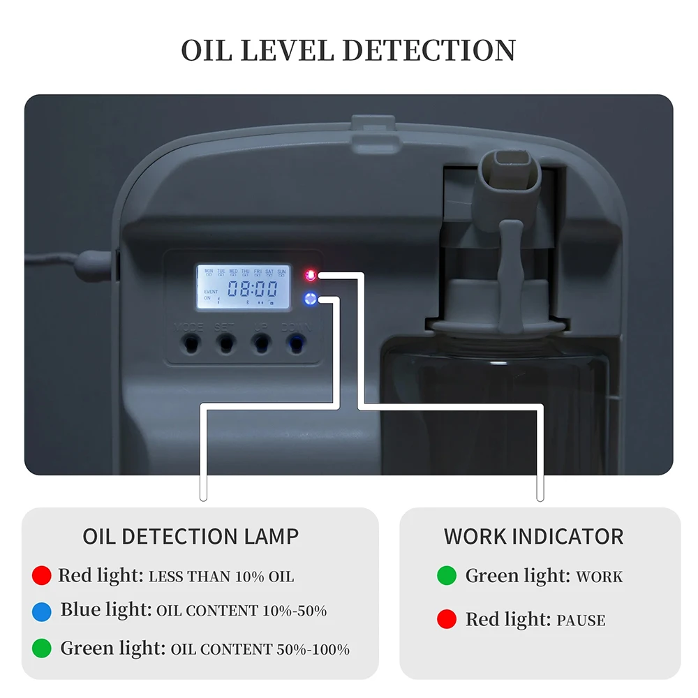 NAMSTE New Electric Aroma Diffuser Bluetooth 1000m³ Diffuser Essentail Oil Aromatherapy Machine Device Electric Aromatic Oasis