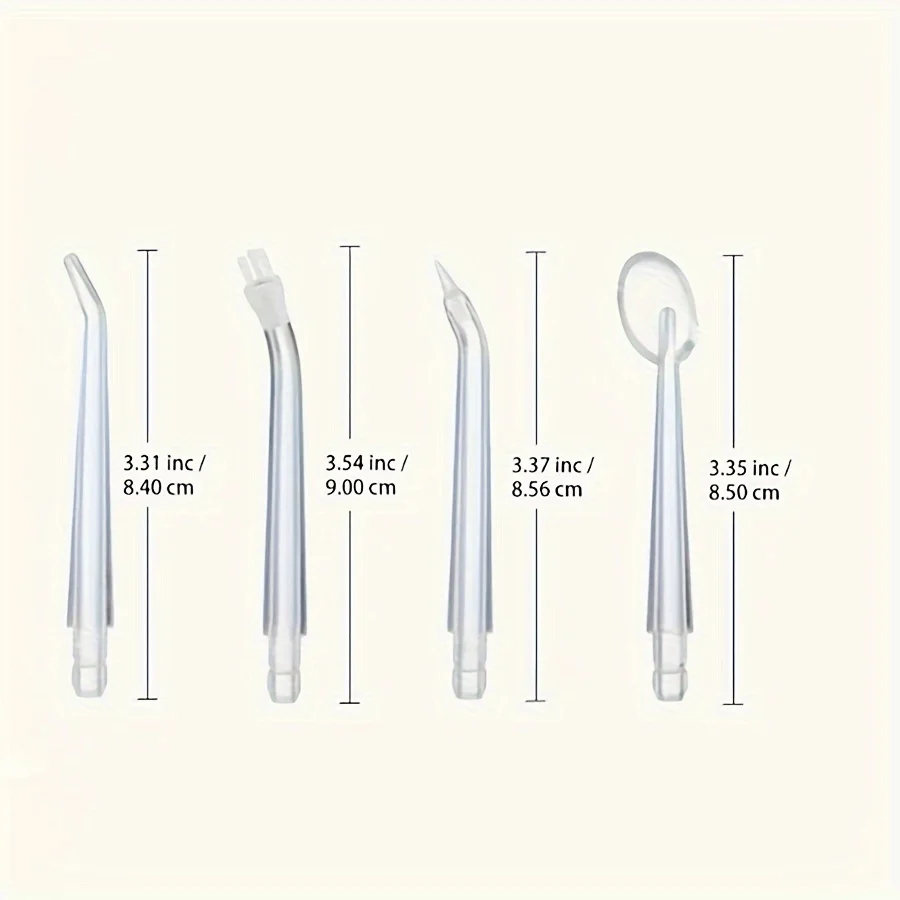 16pcs Dental Hygiene Kit - Includes Standard & Orthodontic Nozzles For Effective Teeth Cleaning And Oral Care