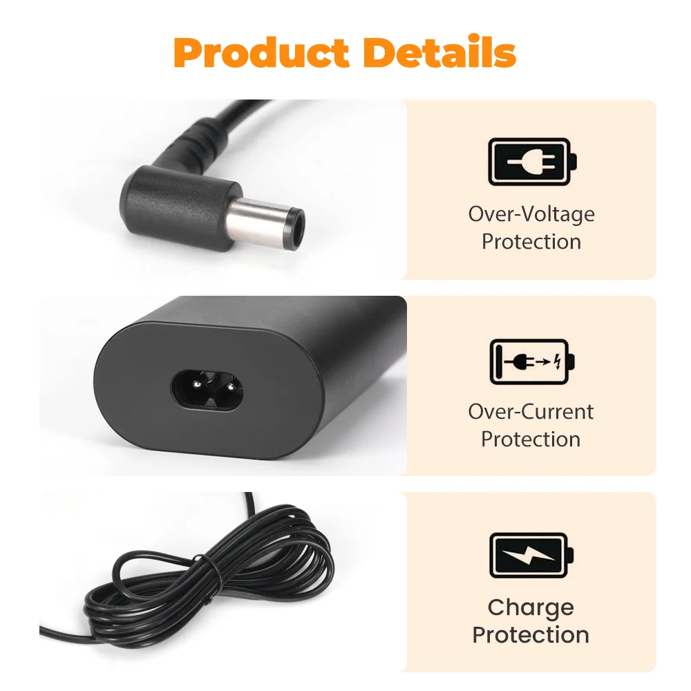 Power Supply Compatible with Dyson Solarcycle Morph Desk Light CD03 CD04 CD05 CD06 Desk Lamp Cable CF04 CF06 Floor Light Cord