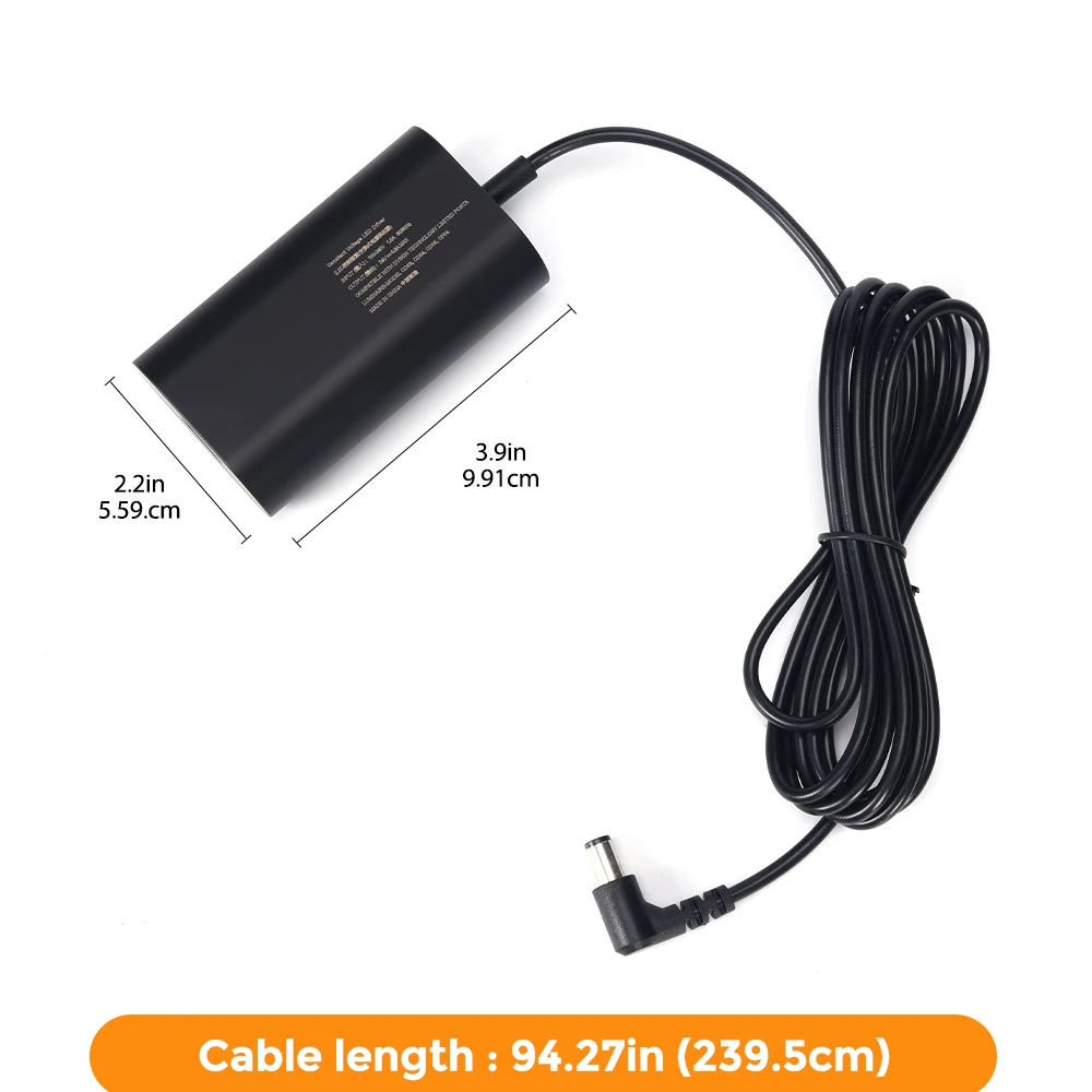 Power Supply Compatible with Dyson Solarcycle Morph Desk Light CD03 CD04 CD05 CD06 Desk Lamp Cable CF04 CF06 Floor Light Cord