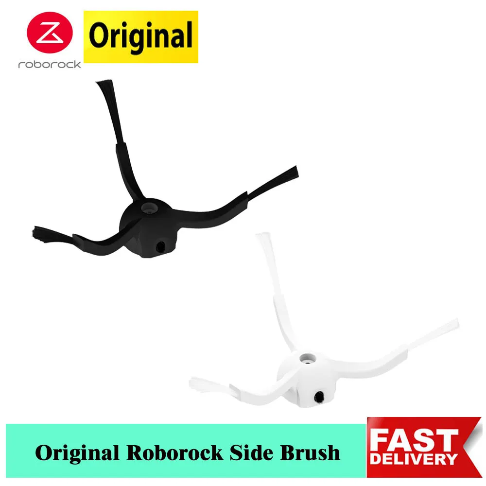 Original Roborock Q Revo S Side Brush Parts of S5 S6 S7 S8 Pro Ultra S8 MaxV Ultra Q Revo Pro Vacuum Cleaner 3 Arms Side Brushes