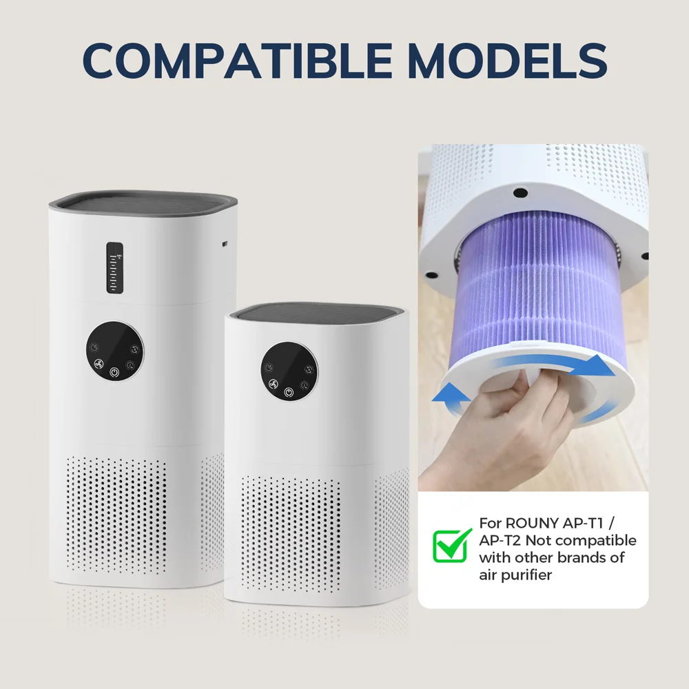 H13 Hepa Air Filter Cartridge Original Universal Accessories Suitable for Air Purifier AP-T1 AP-T2