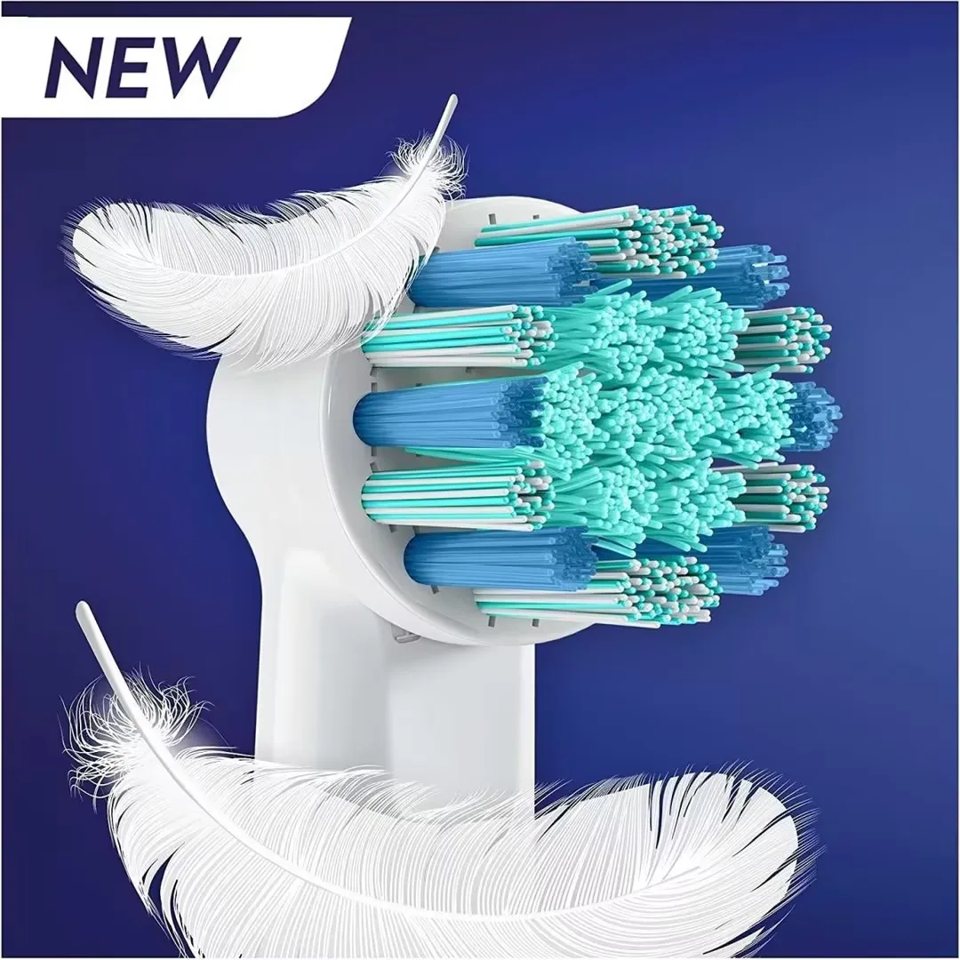 Oral B EB10 Kids Electric Toothbrush Replacement Heads Tiny Round Head Soft Bristle Teeth Cleaning Brush Refill