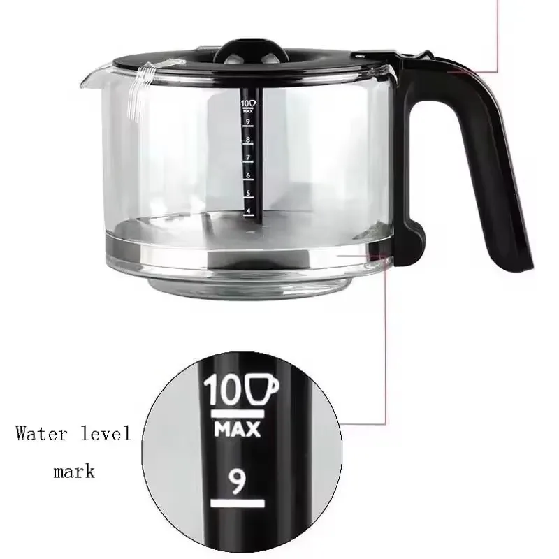 For Philips HD7761 HD7762 HD7765 HD7766 HD7767 HD7768 HD7769 Coffee Machine Glass Pot