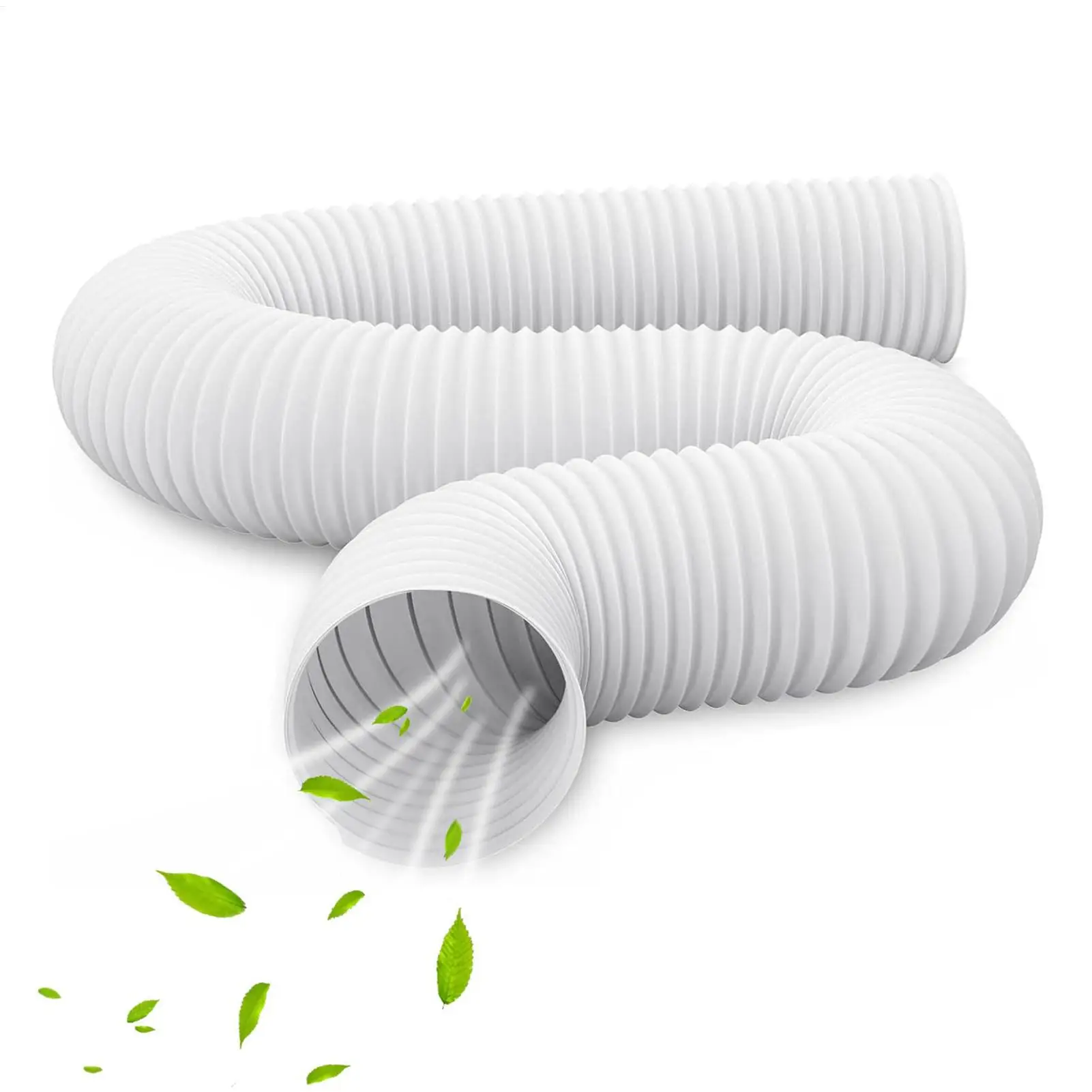 Portable Ac Hose Connector Portable Air Conditioner Parts Fit 5.1in 5.9in Diameter Pipe Joint for Living Room Indoor Workplace