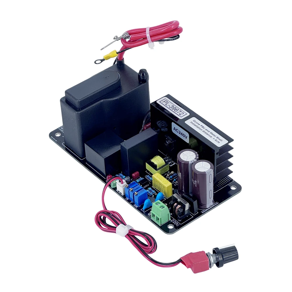 CE FCC ROHS 80W 100W 10g Ozone PSU Ozone Generator High-Voltage Power Supply Parts Adjustable for 7G 10G Ozone Tube
