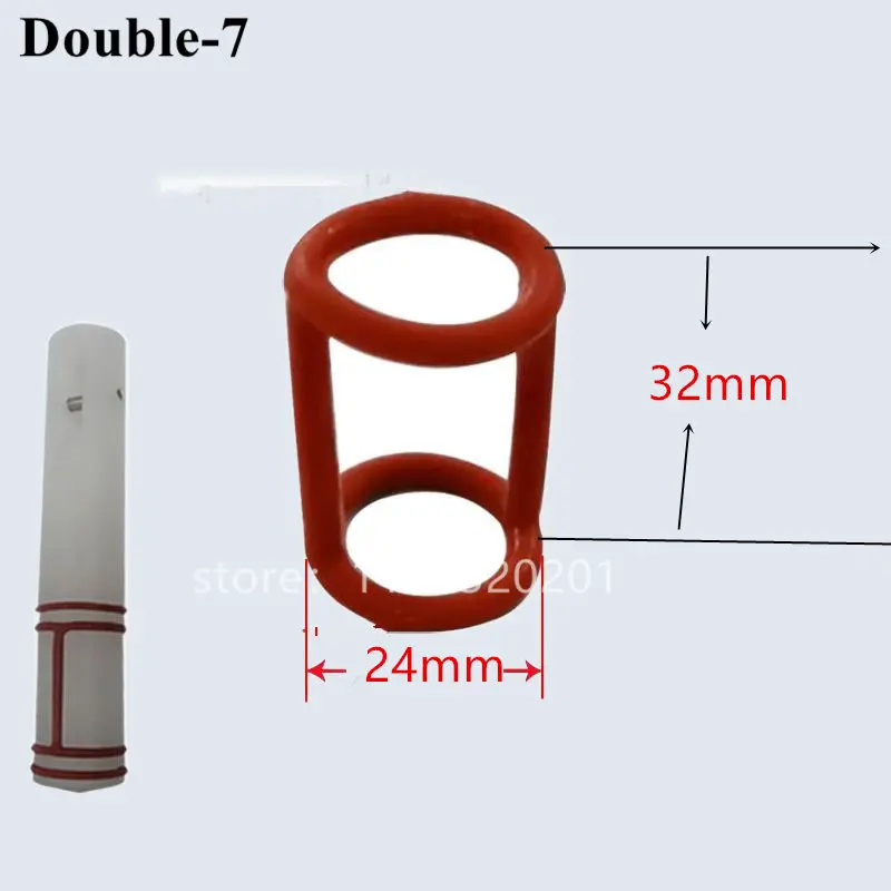 18 In 1 New Seal Rings Parts Horn Shaped Sealing Tubes Fittings Of ZM Ice Cream Maker MK Soft Serve Machines New Accessories