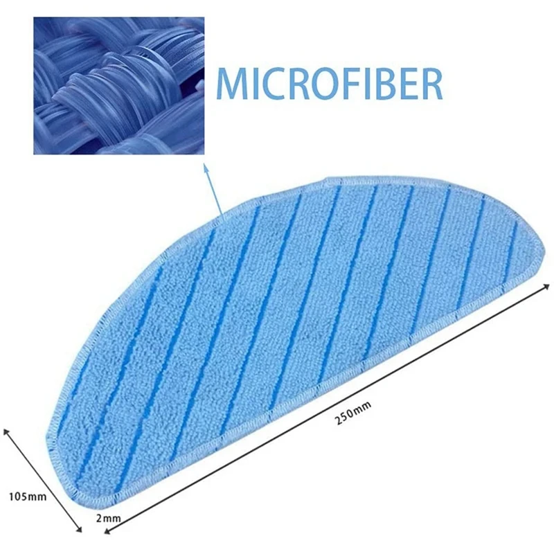 Washable Mop Cloth Pad For Ecovacs Deebot T8 T9 AIVI T9 Model T9 Series Robot Vacuum Cleaner Mop