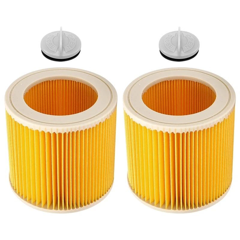 For Karcher WD WD2 WD3 WD1 MV3 MV2 Series Wet Dry Vacuum Cleaner Replacement Cartridge Filter Household Cleaning Tools Accessory