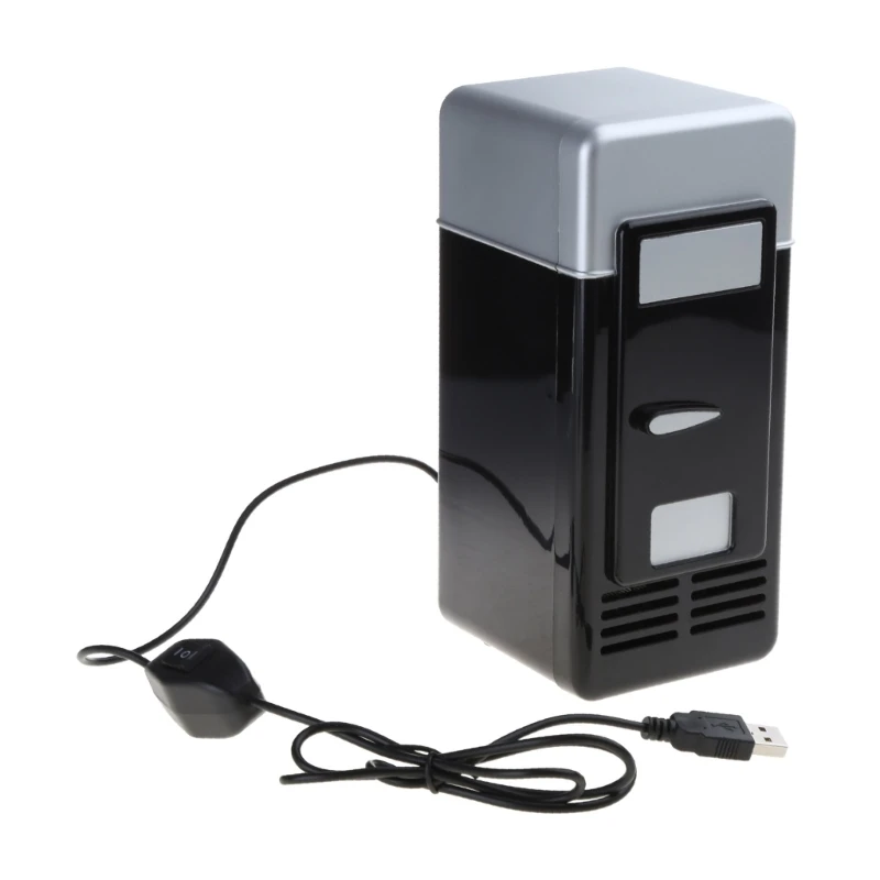 Mini Car Refrigerator USB Multi-Function Home Travel Vehicular Fridge Dual-use Box Cooler Warmer Refrigerator For Dropshipping