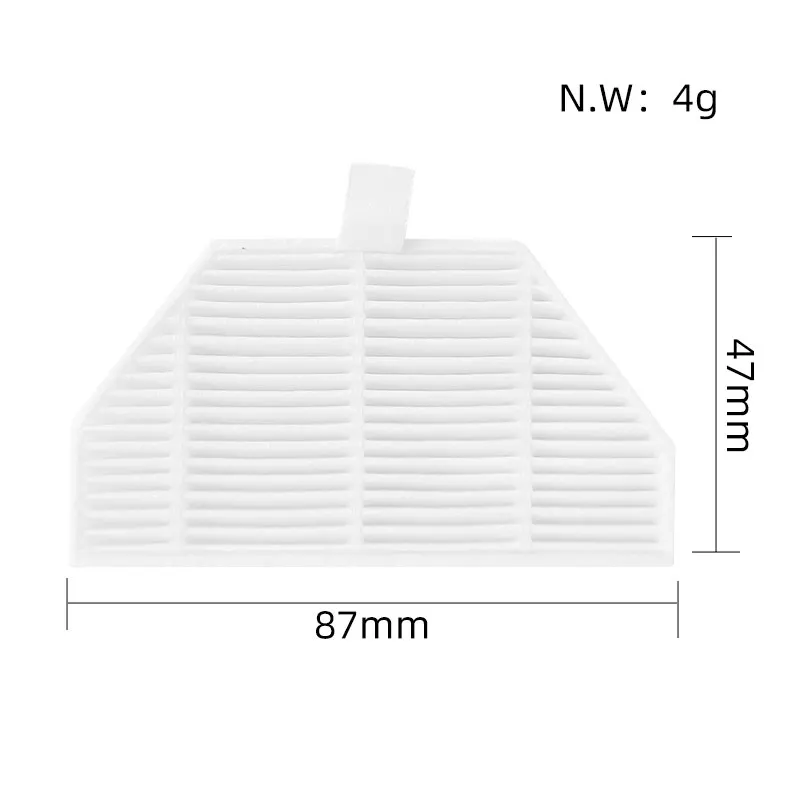 For Xiaomi Roidmi EVA Self-Cleaning Emptying Robot Vacuum/SDJ06RM Cleaner Main Side Brush Hepa Filter Mop Cloth Dust Bags Parts