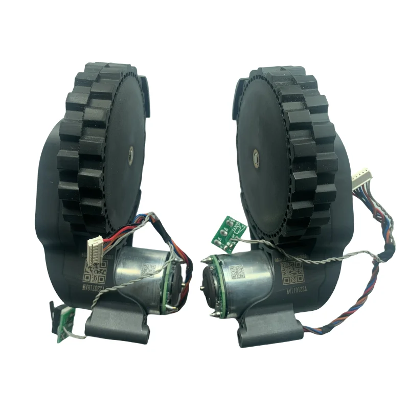Original For Roborock S5 MAX/ S6 MaxV/S6 Pure/S7 Pro/ E4 Vacuum Cleaner Accessories Right Left Walking Wheels Parts