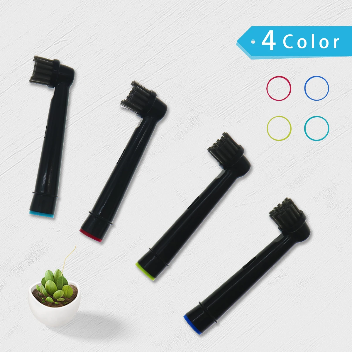 4-20pcs Bamboo Charcoal Brush Heads For Oral-B Electric Toothbrush Advance Power/Pro Health/Triumph/3D Excel/Vitality Precision