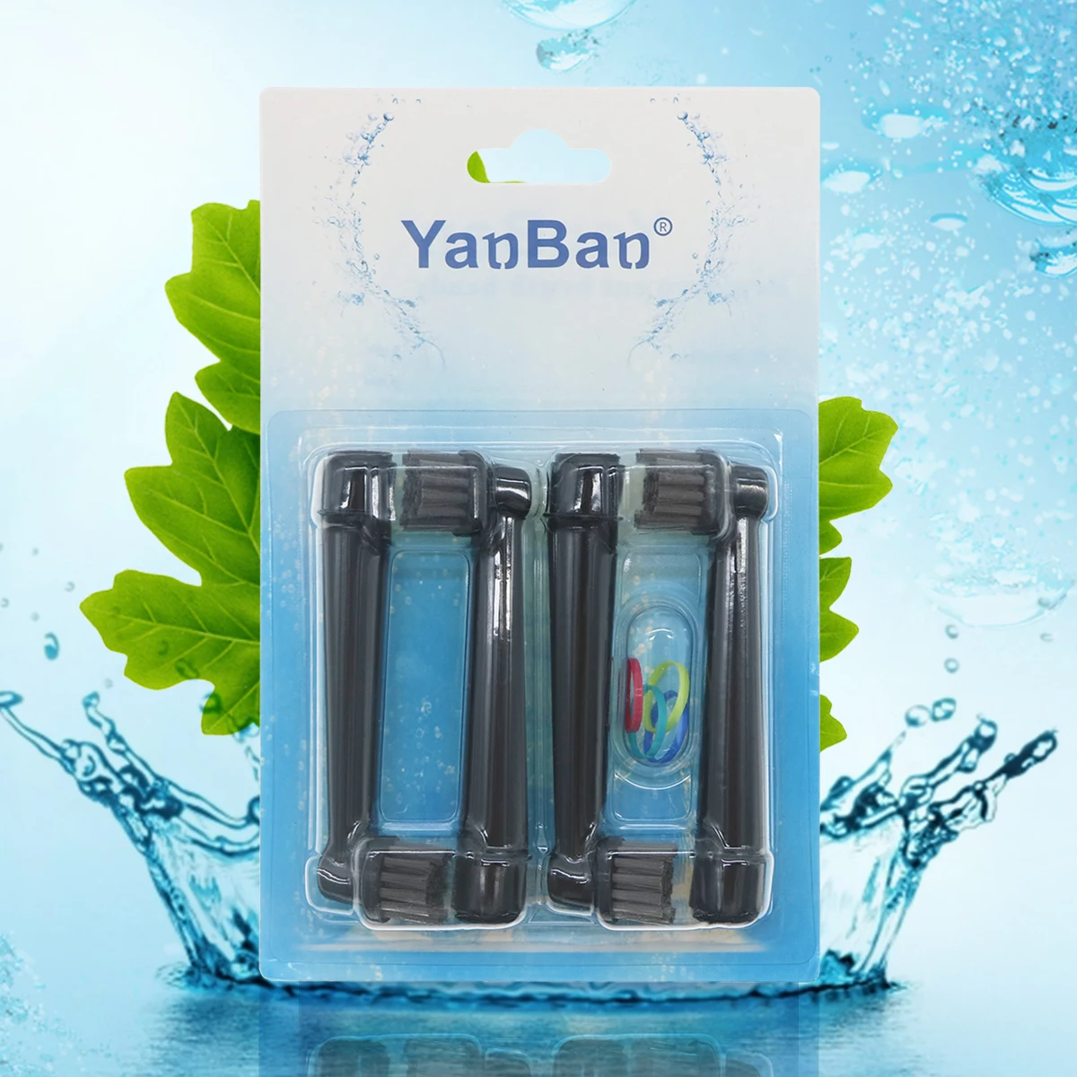 4-20pcs Bamboo Charcoal Brush Heads For Oral-B Electric Toothbrush Advance Power/Pro Health/Triumph/3D Excel/Vitality Precision