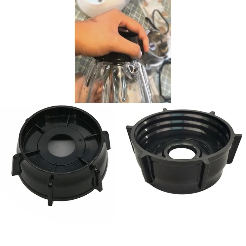 2 Pieces Juicer Bottom Base Replacement Part Durable Blender Part Plastic Material Blender Base for Oster Blender Mixer
