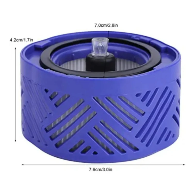 Post-Motor HEPA Filter For Dyson V6 DC58 DC59 Vacuum Cleaner Parts Washable Hepa Post Filter