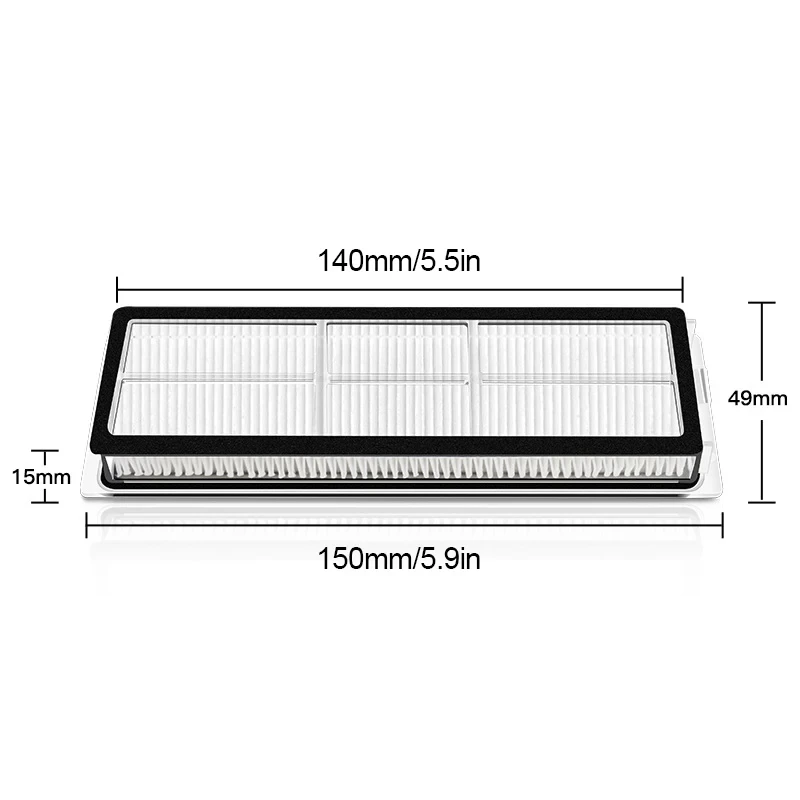 Compatible For Xiaomi Mijia Omni 2 C102CN / B101CN / B116CN / X10+ Plus Parts Accessories Roller Side Brush Hepa Filter Mop Dust