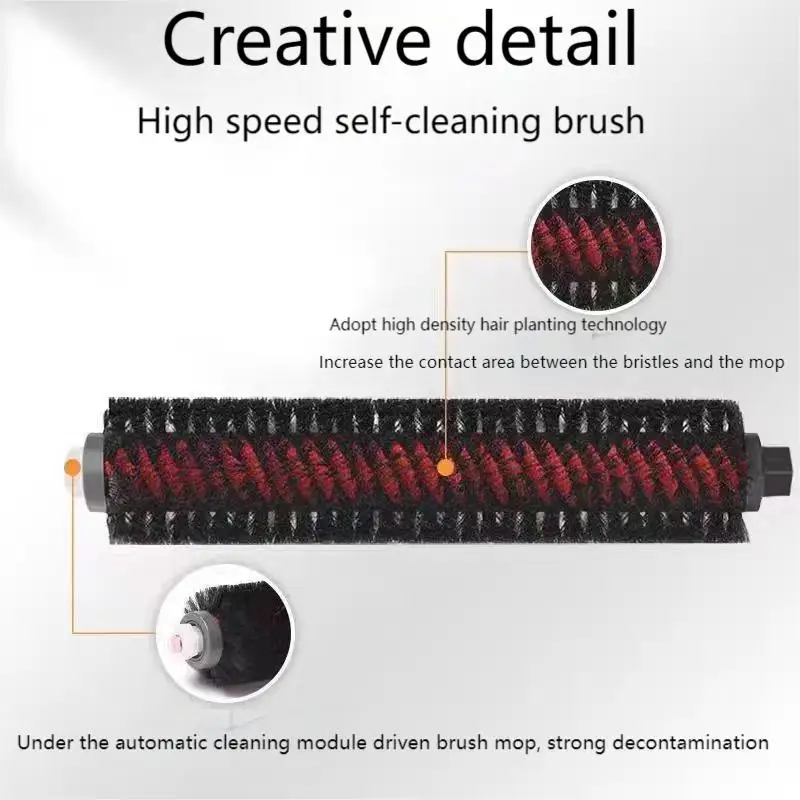 For Xioami Roborock S7 Maxv Ultra S7 Pro Ultra G10 G10S Cordless Vacuum Cleaner Accessories Rolling Brush Spare Parts