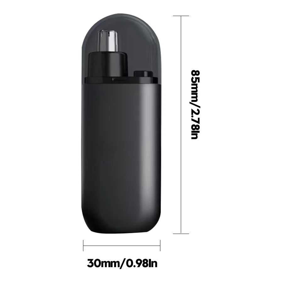 Portable Electric Nose Hair Trimmer USB charging Nose Ears Hair Eyebrow Trimmer for Men Rechargeable Painless set