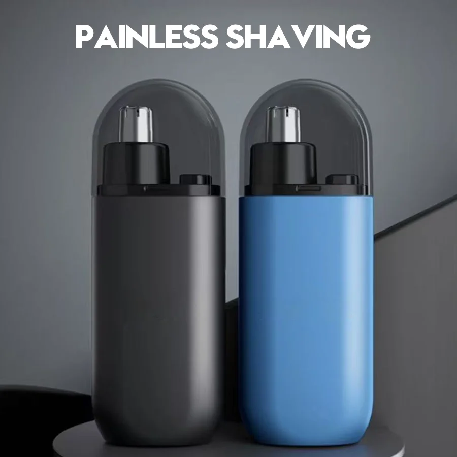 Portable Electric Nose Hair Trimmer USB charging Nose Ears Hair Eyebrow Trimmer for Men Rechargeable Painless set