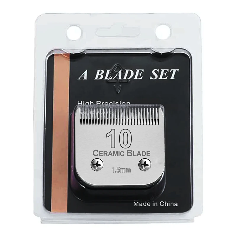 5FC Detachable Pet Dog Cat Grooming Hair Trimmer Blade For Andis，Oster A5，Wahl KM Series Clipper，Made of Ceramic+Carbon Steel