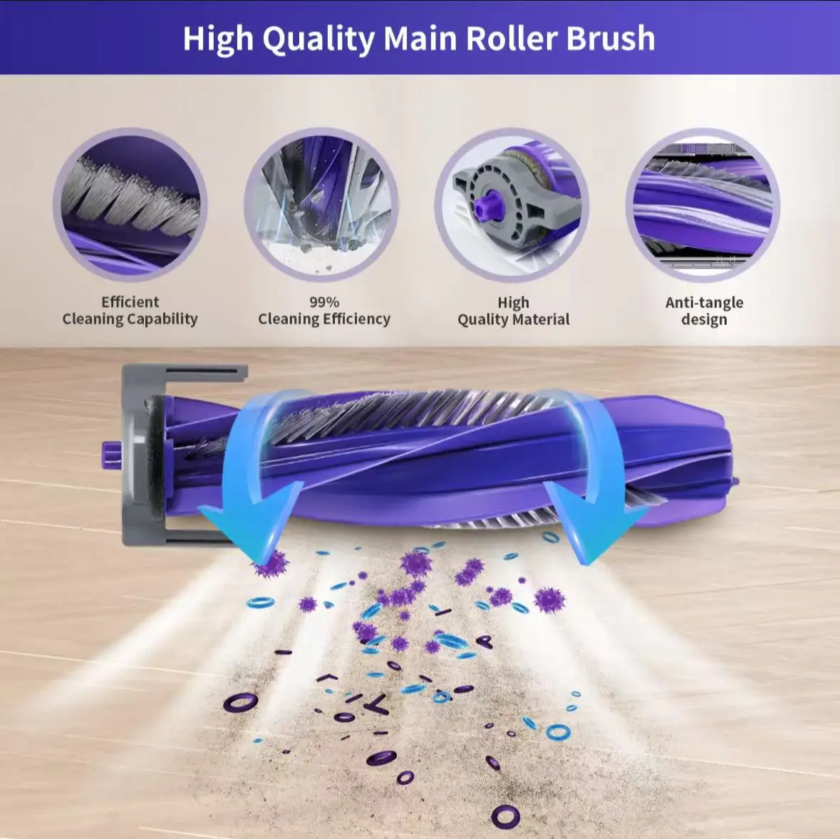 Narwal Freo Z Ultra Robot Vacuum Spare Parts Main Side Brushes Mop Cloths HEPA Filters Dust Bags Accessories
