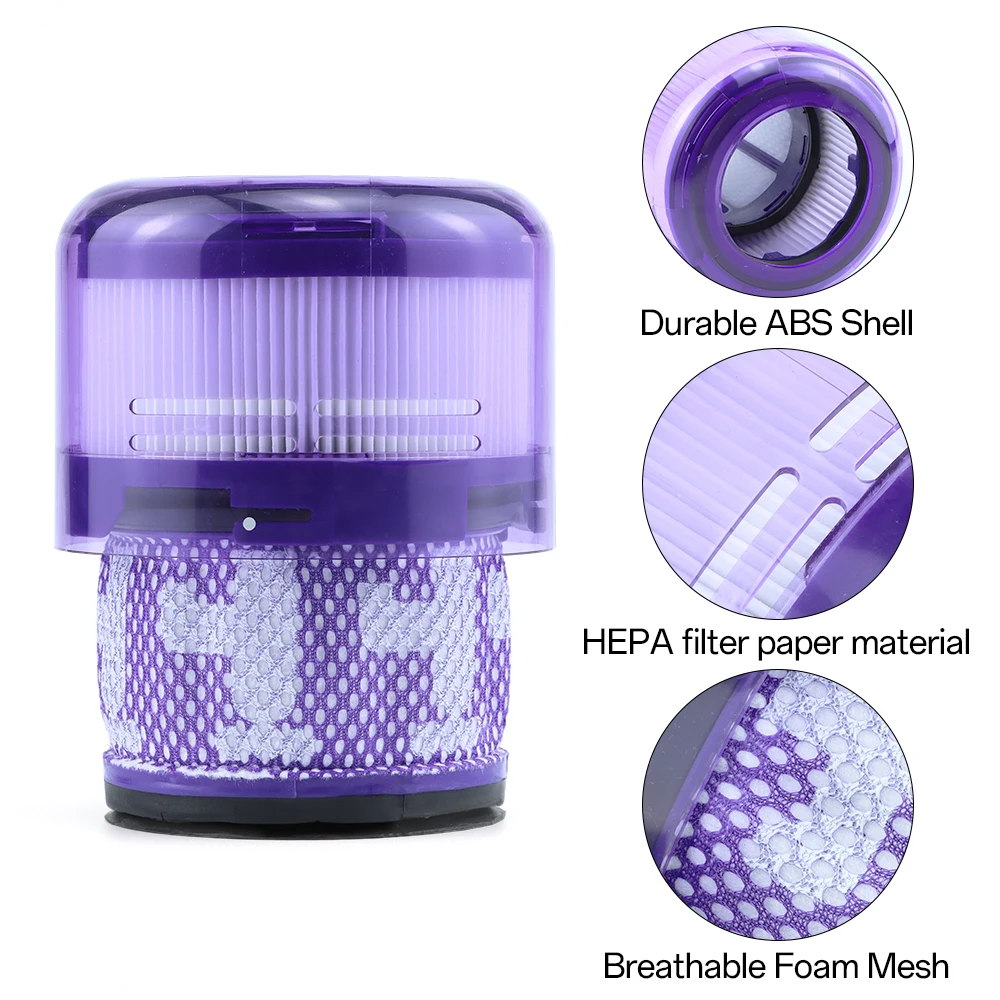 For Dyson Vacuum Cleaner Accessories Sv19 Filter Vacuum Cleaner Replacement Parts Accessories Hepa Filter Washable Filter
