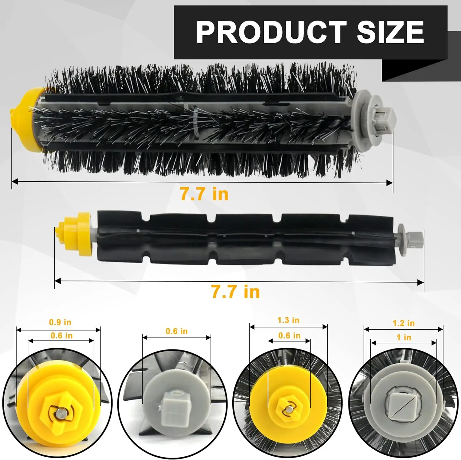Replacement Main Roll brush For iRobot Roomba 600 Series 605 610 614 615 616 620 625 630 631 Vacuum cleaner Beater Bristle Brush