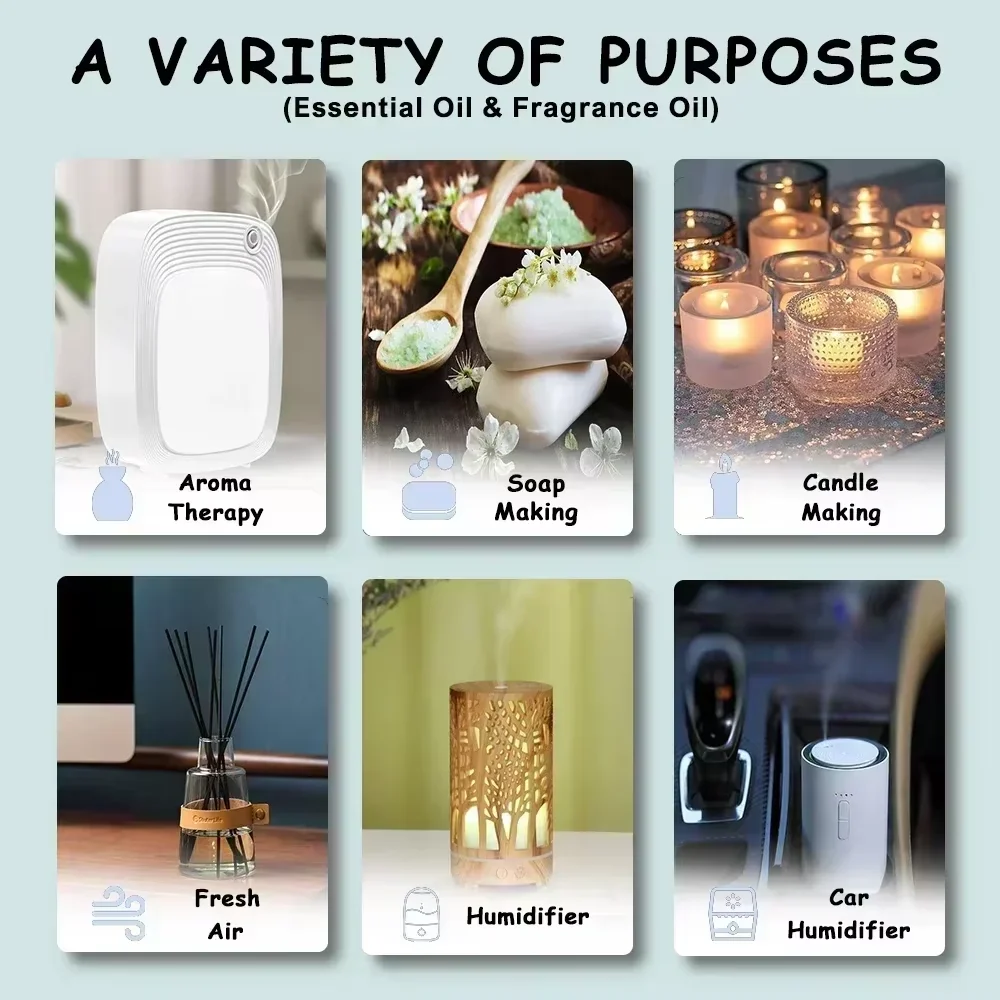 Hotel Room Fragrance Diffuser for Home Air Freshener Scenting Device Air Purifier Humidifier Car Essential Oil Refil 100ML 500ML