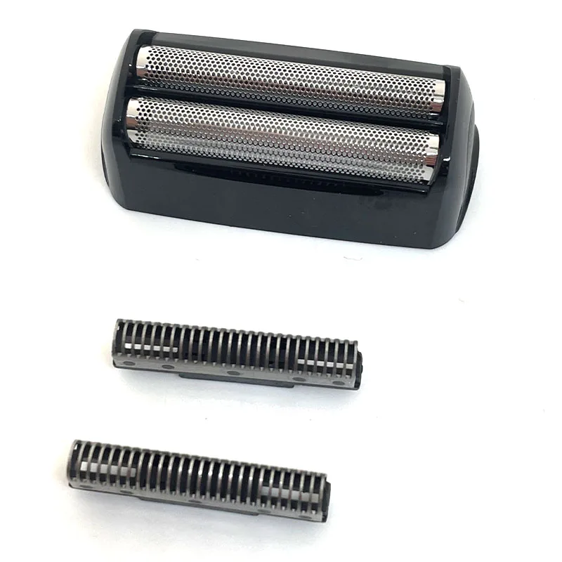 1Set Beard Shaving Parts Razor Blade Shaver Head For Mens Electric Shaver KM-2024 Razor Mesh Blade Net Original Replacement