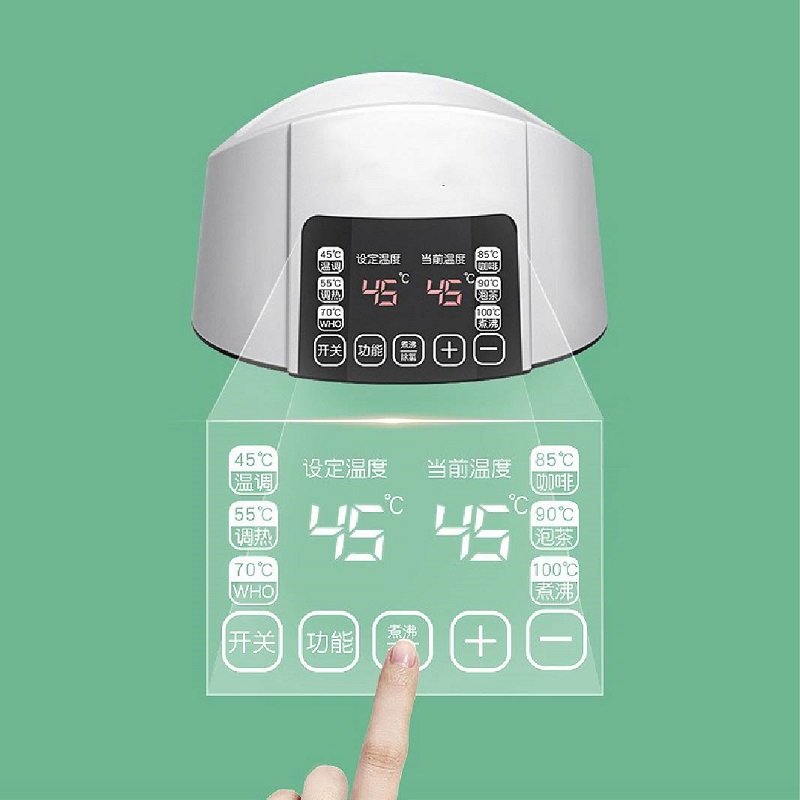 1.2L Infant Thermostatic Milk Regulator Kettle Hot Water Smart Insulation Pot Automatic Milk Warming Warm Milk Milk Powder GL41