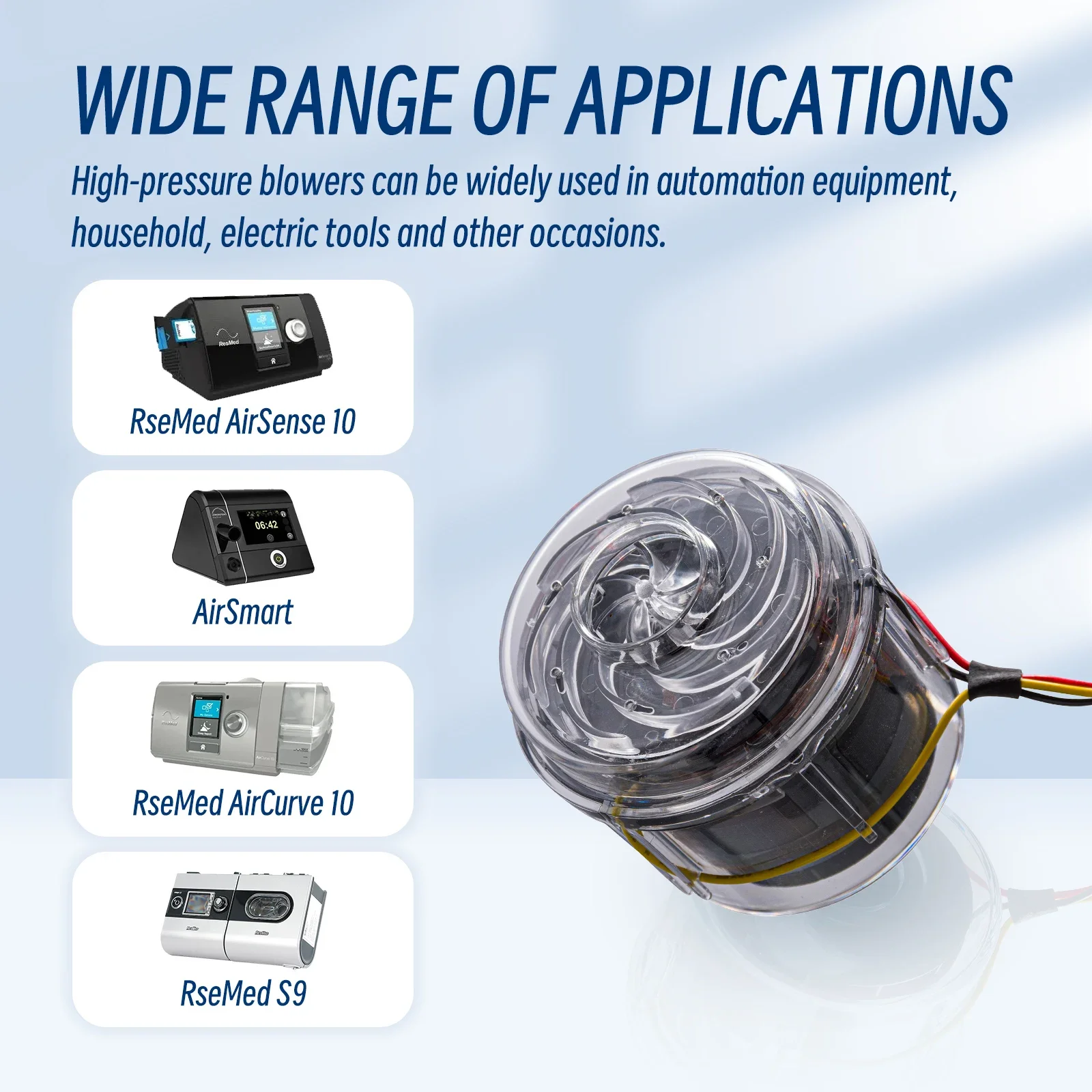 DC brushless blowe fan
