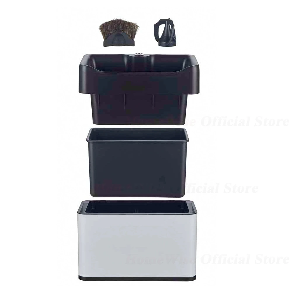 HomeWise Automatic 58mm Coffee Portafilter Cleaner Electric Cleaner For 54/58.3/58.5mm Portafilter Stainless Steel Commercial