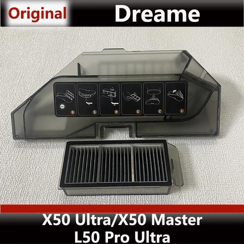 Original Dreame X50 Ultra Vacuum Cleaner Accessories: Special Dust Collection Box Consumables for the X50 Series