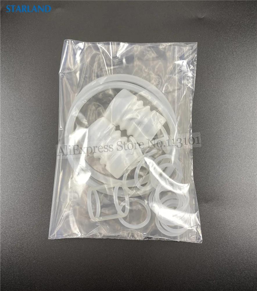 18 Pieces Silicone Sealing Rings Combo Backup Ring Fittings BQL Ice Cream Makers Soft Serve Machines Spare Parts Replacements